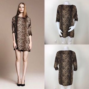 Zara Woman Leopard Print Tunic Size S